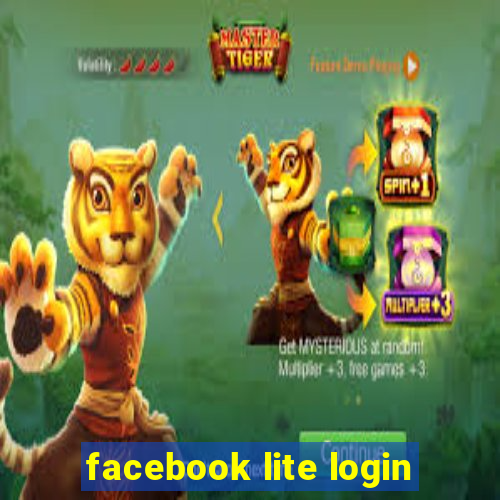 facebook lite login