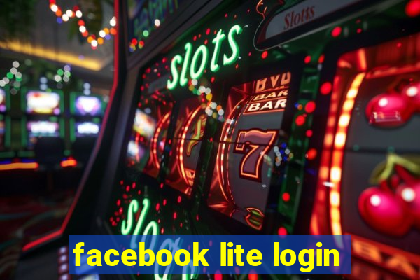 facebook lite login