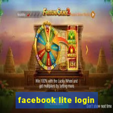 facebook lite login