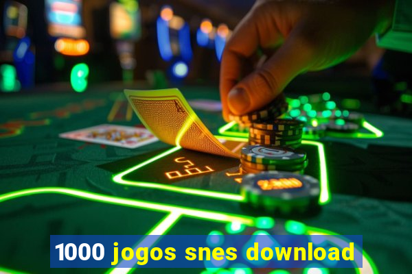 1000 jogos snes download