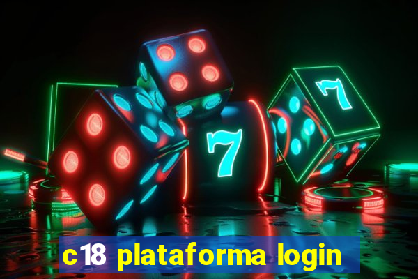 c18 plataforma login