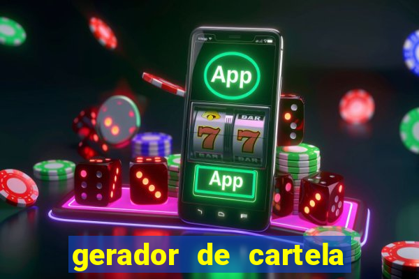 gerador de cartela de bingo