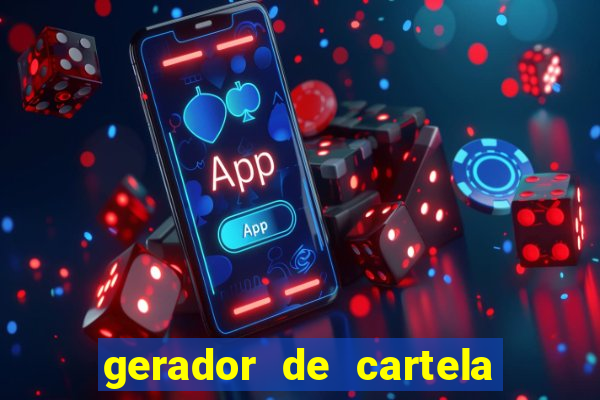 gerador de cartela de bingo