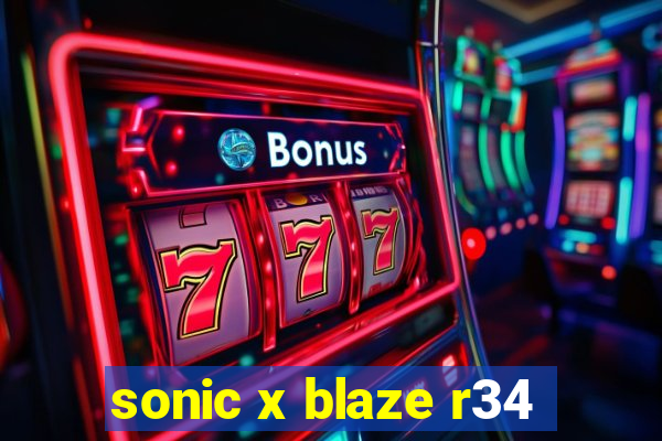 sonic x blaze r34