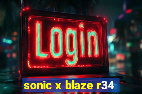 sonic x blaze r34