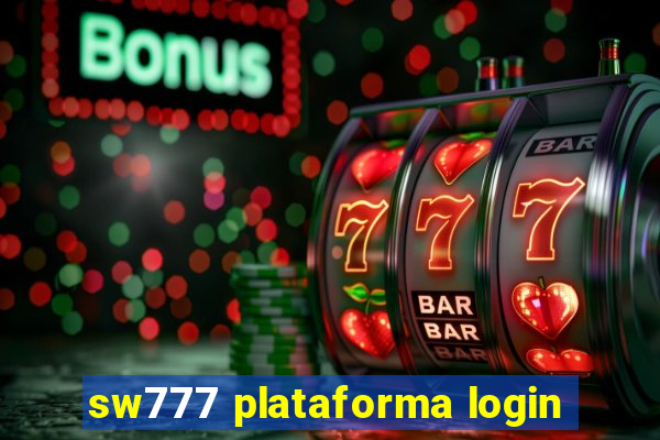 sw777 plataforma login