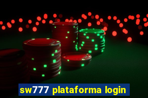 sw777 plataforma login