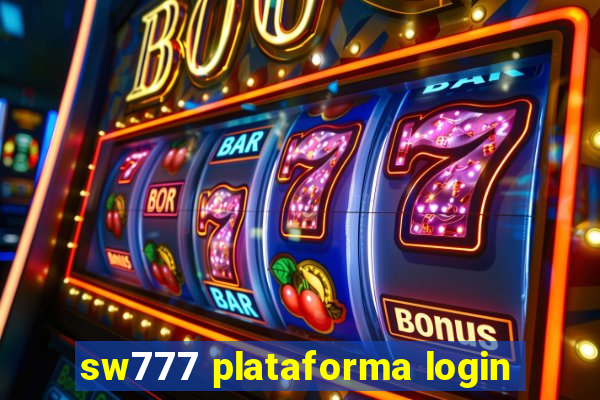 sw777 plataforma login