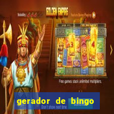 gerador de bingo cha de bebe