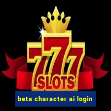 beta character ai login