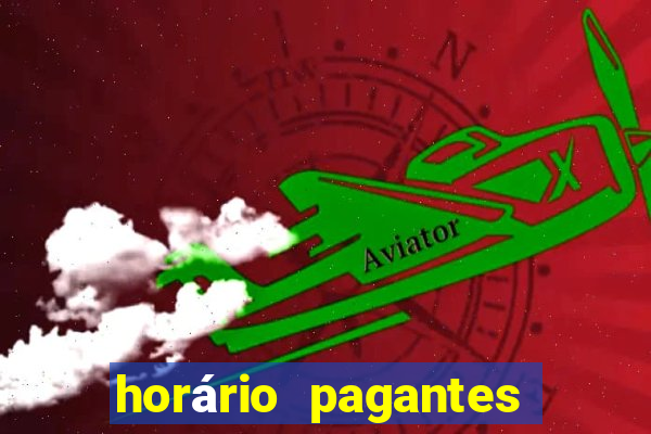 horário pagantes do fortune tiger