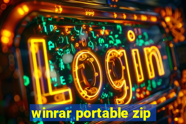 winrar portable zip