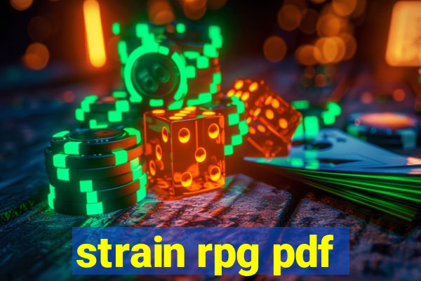 strain rpg pdf