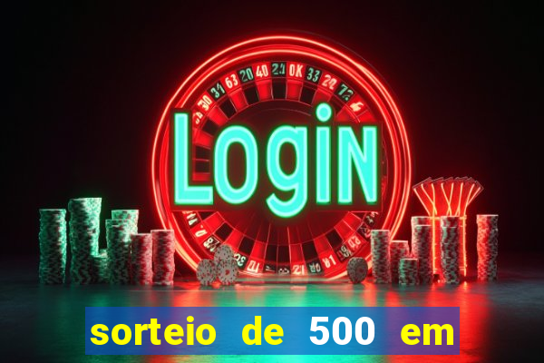 sorteio de 500 em cash toda segunda feira novibet