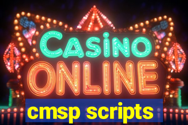 cmsp scripts