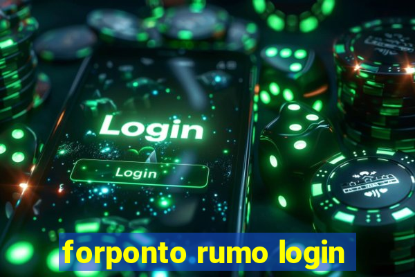 forponto rumo login