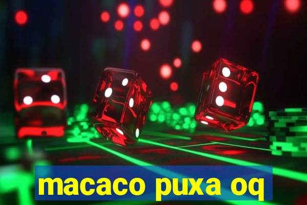 macaco puxa oq