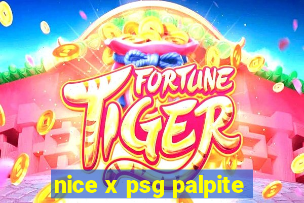 nice x psg palpite