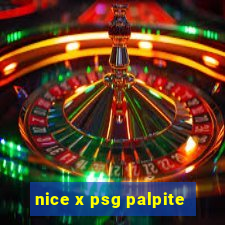 nice x psg palpite