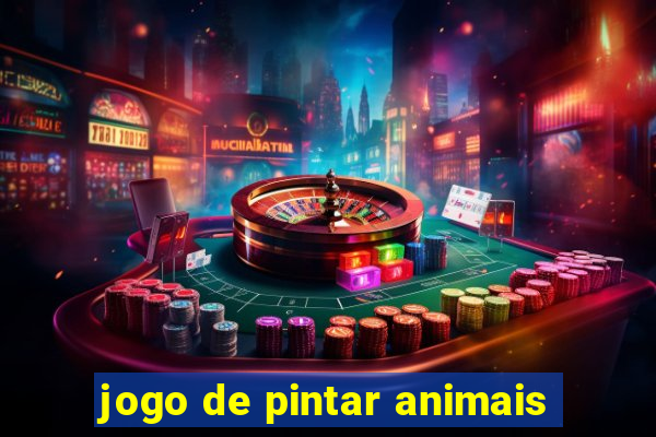 jogo de pintar animais