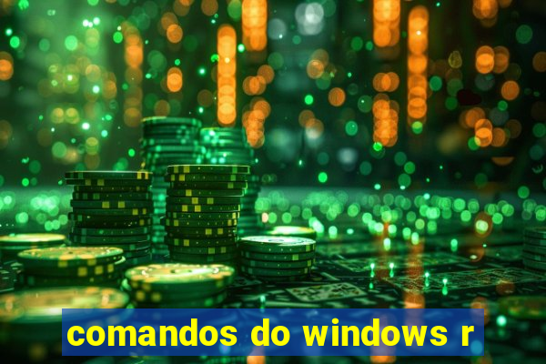 comandos do windows r