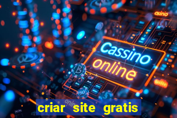 criar site gratis de jogos