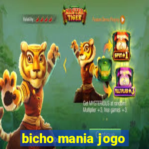 bicho mania jogo