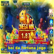 boi da fortuna jogo