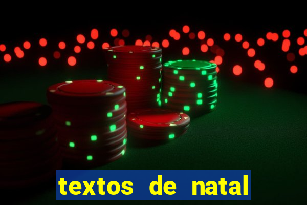 textos de natal para imprimir