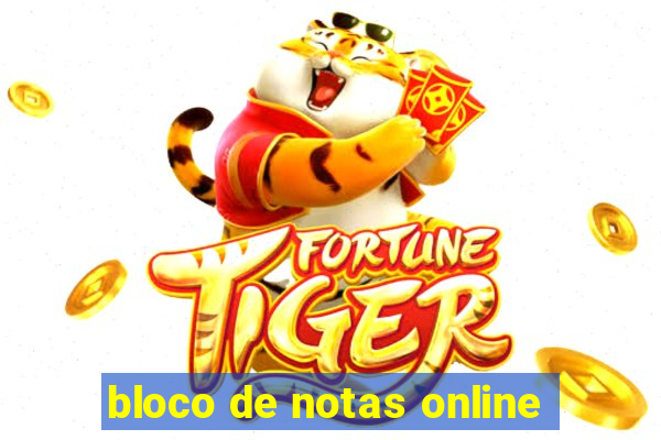 bloco de notas online