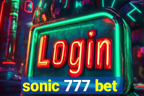 sonic 777 bet