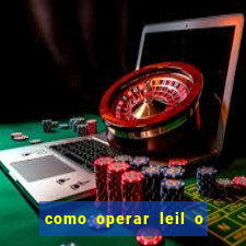 como operar leil o de abertura mini indice