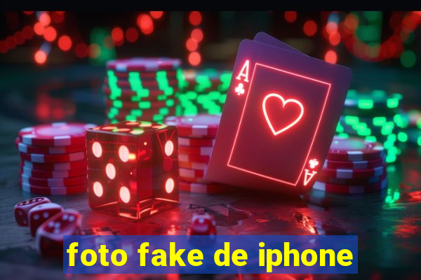 foto fake de iphone