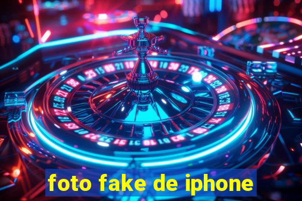 foto fake de iphone