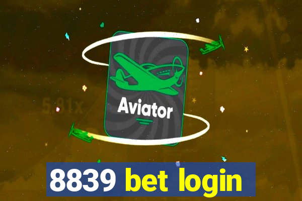 8839 bet login