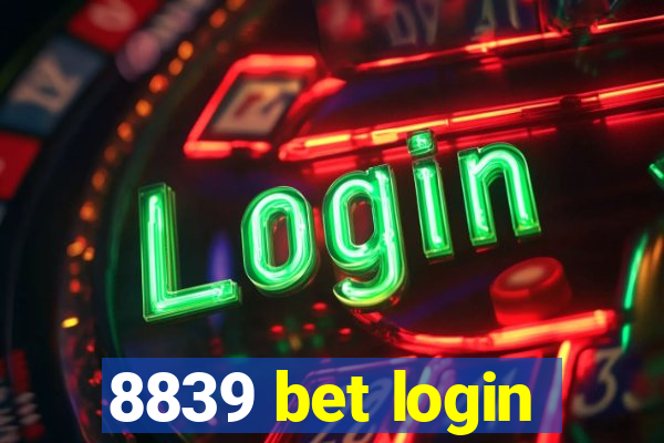 8839 bet login