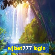 wjbet777 login