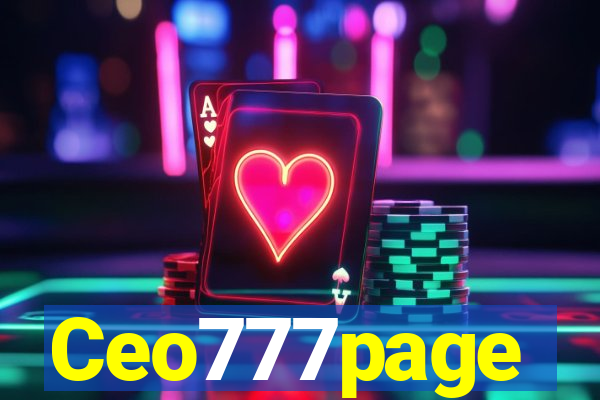 Ceo777page