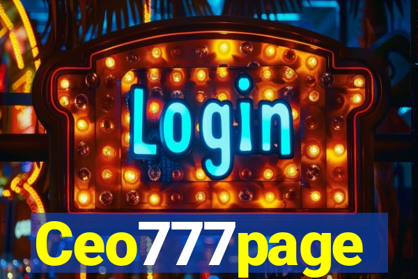 Ceo777page