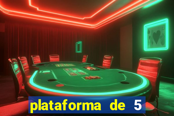 plataforma de 5 reais jogo do tigre