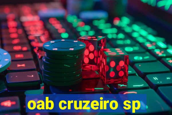 oab cruzeiro sp