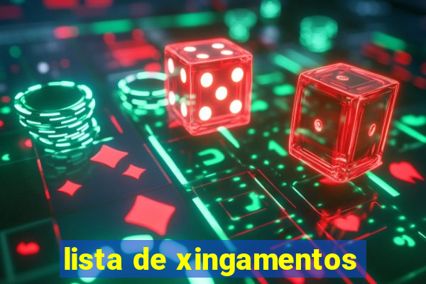 lista de xingamentos