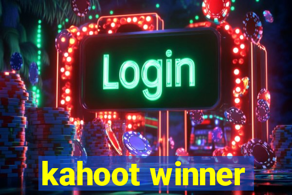 kahoot winner