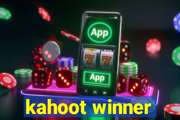 kahoot winner