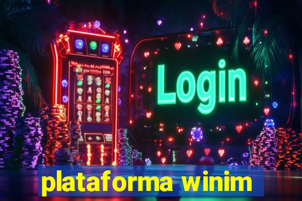 plataforma winim