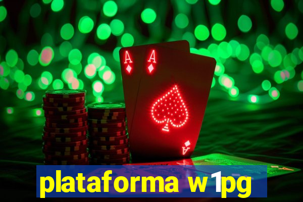 plataforma w1pg