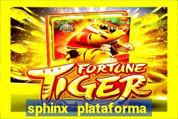 sphinx plataforma de jogos