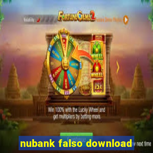 nubank falso download