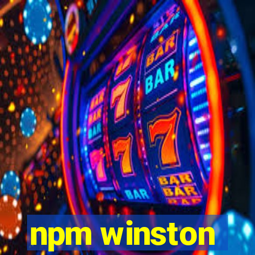 npm winston