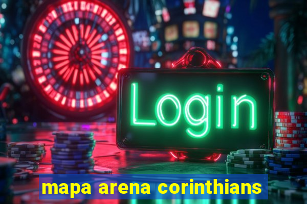 mapa arena corinthians